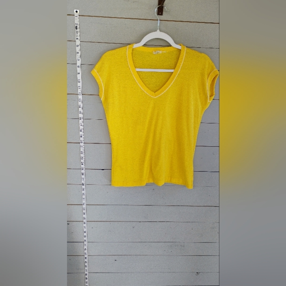 Yellow Short Sleeve Women's Tee